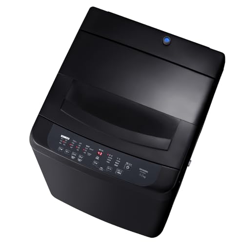 アイリスオーヤマ 洗濯機 8.0kg ブラック ITW-80B01-B ガチ落ち大水流洗浄 風乾燥コース 新生活